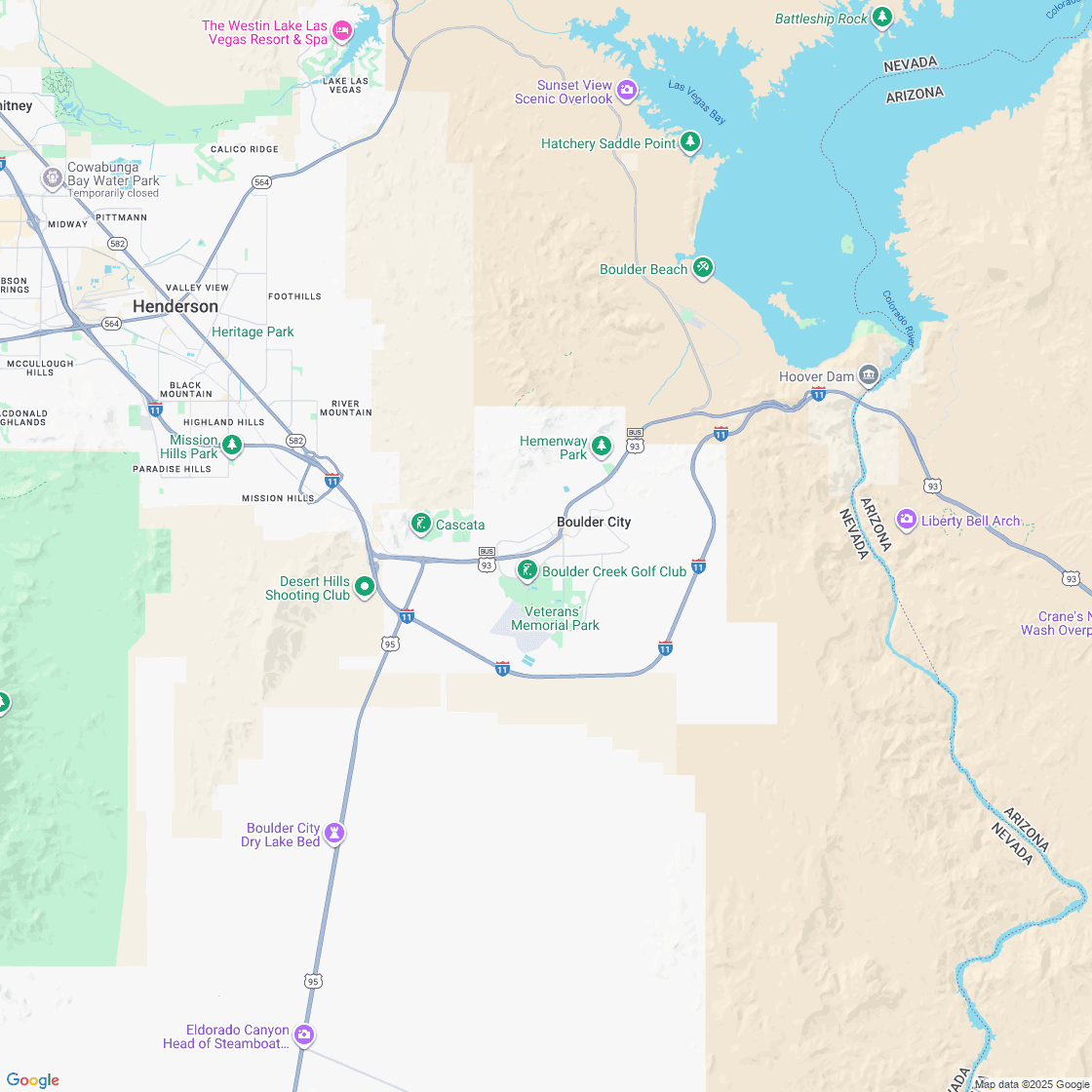 Google map showing store location