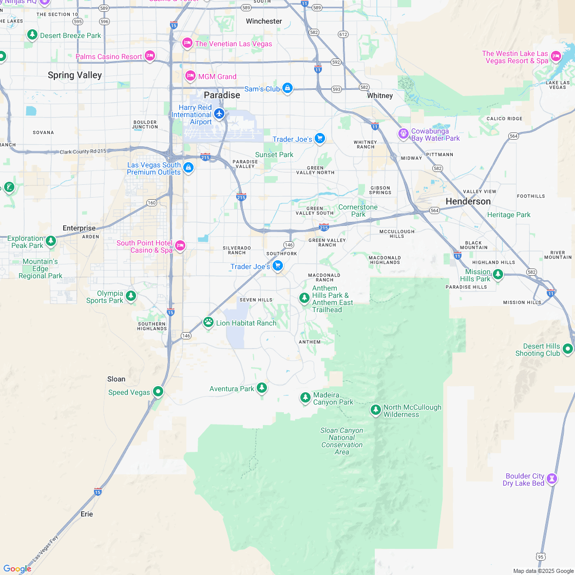 Google map showing store location