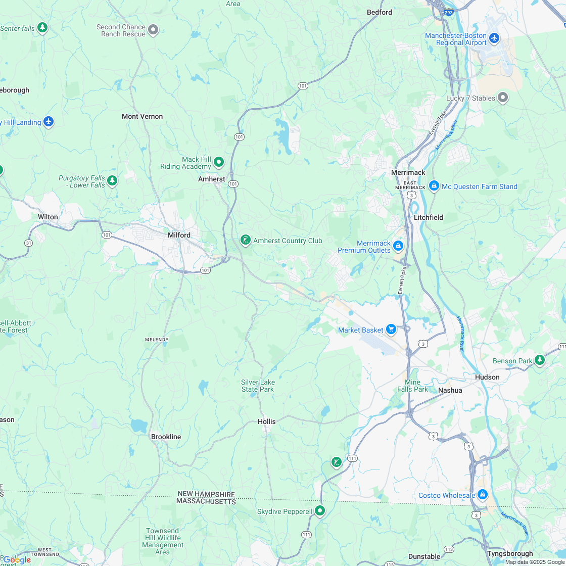 Google map showing store location