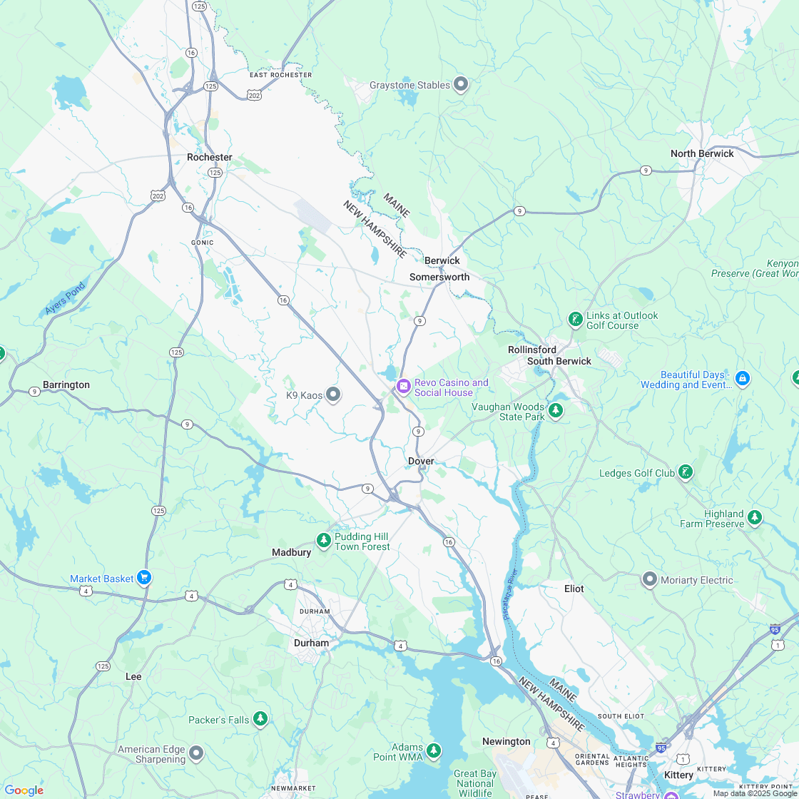 Google map showing store location