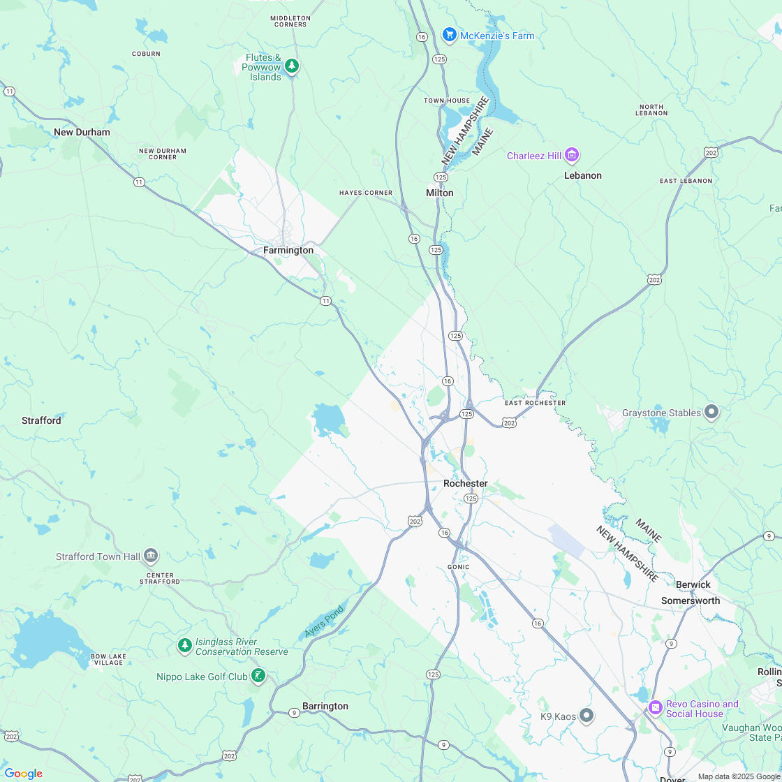 Google map showing store location