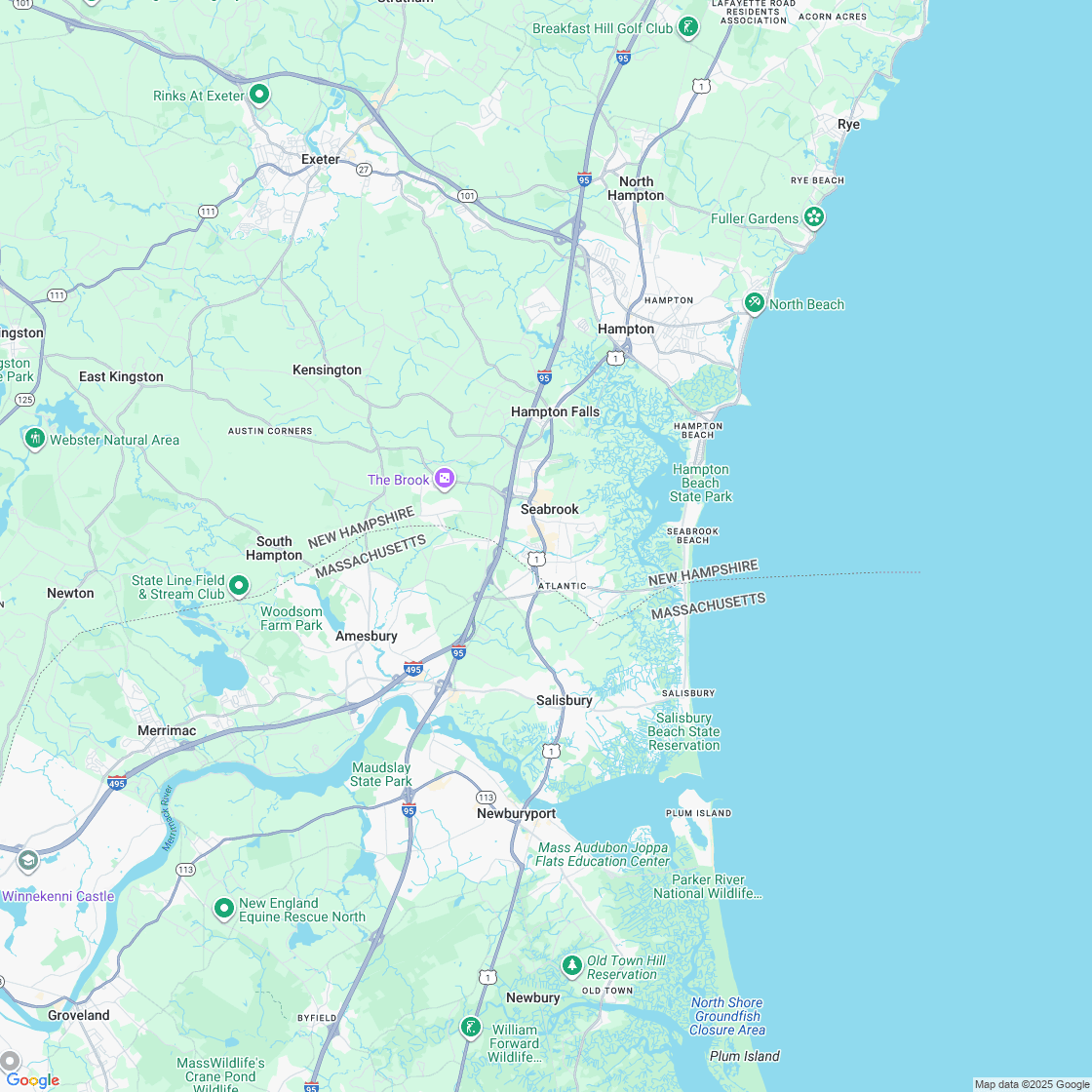 Google map showing store location