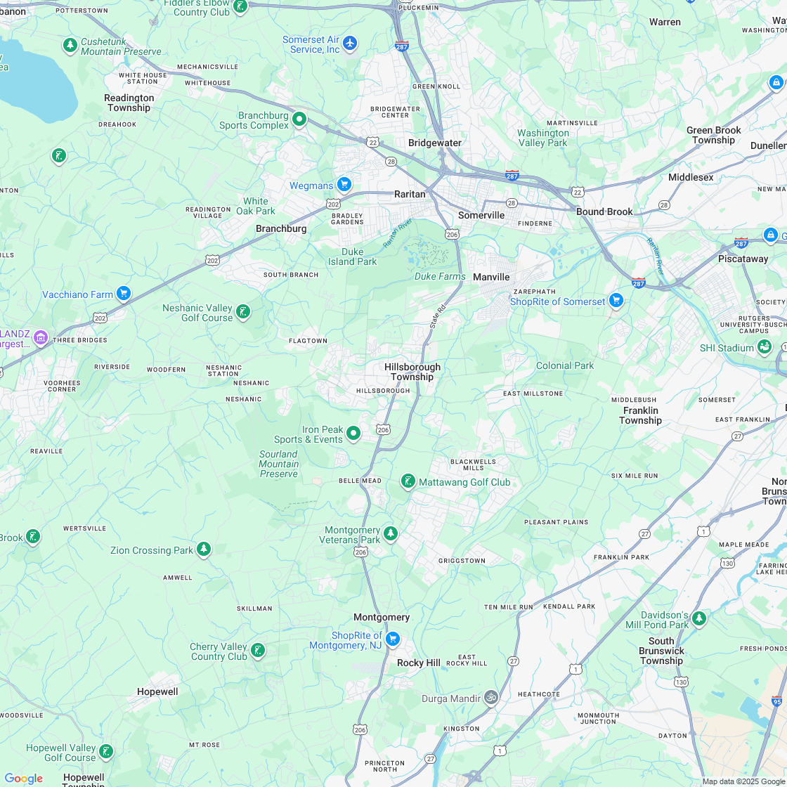 Google map showing store location