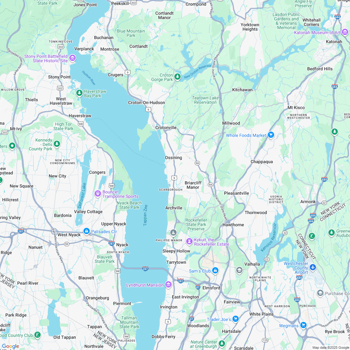 Google map showing store location