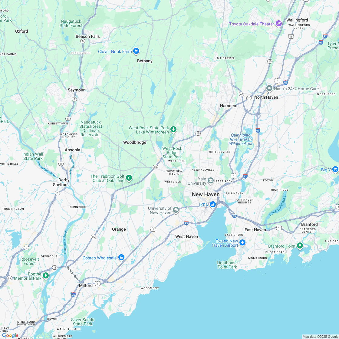 Google map showing store location