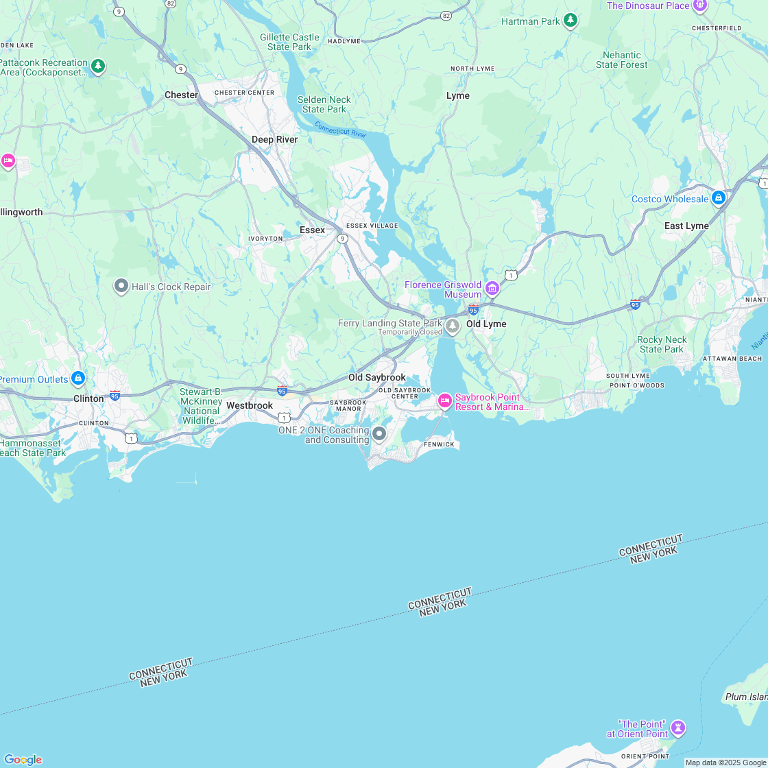 Google map showing store location